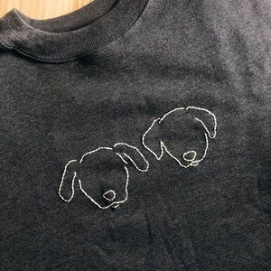 personalized hand embroidered sweatshirts